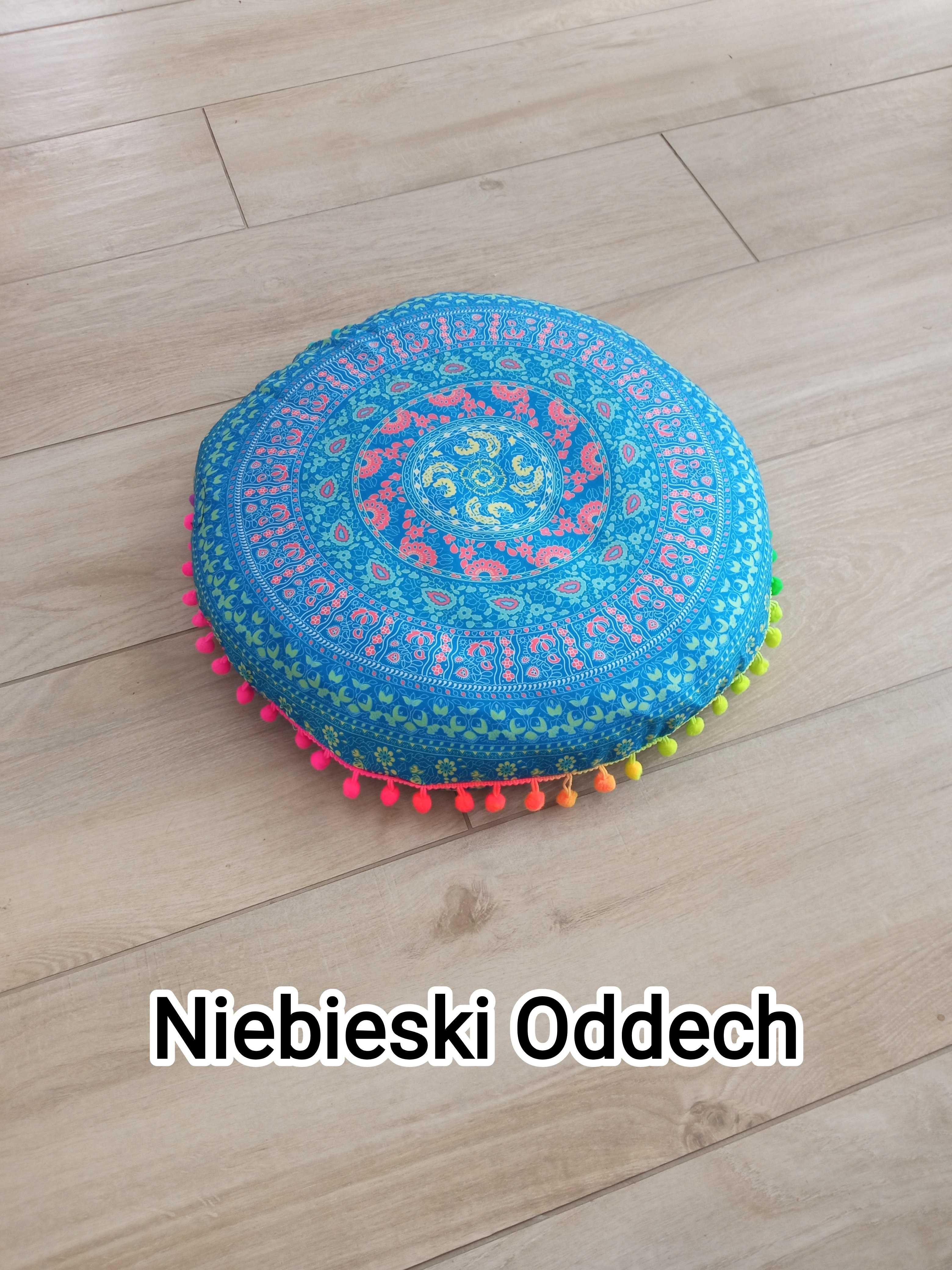 Pufa Poduszka do medytacji jogi naturalne wypełnienie łuska gryki