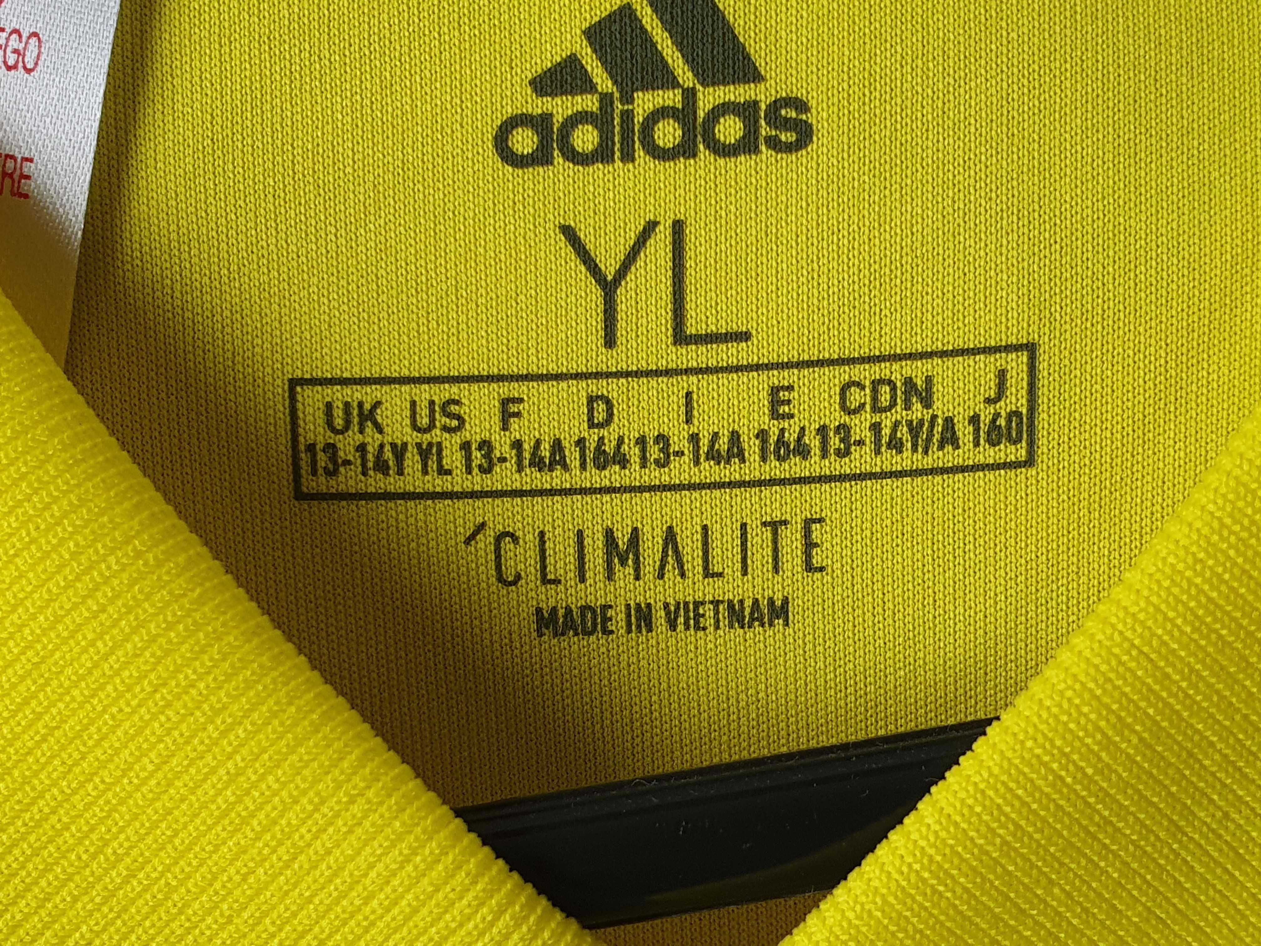 Koszulka bluza  piłkarska  bramkarska  ADIDAS DP3212 nowa 13 - 14 lat