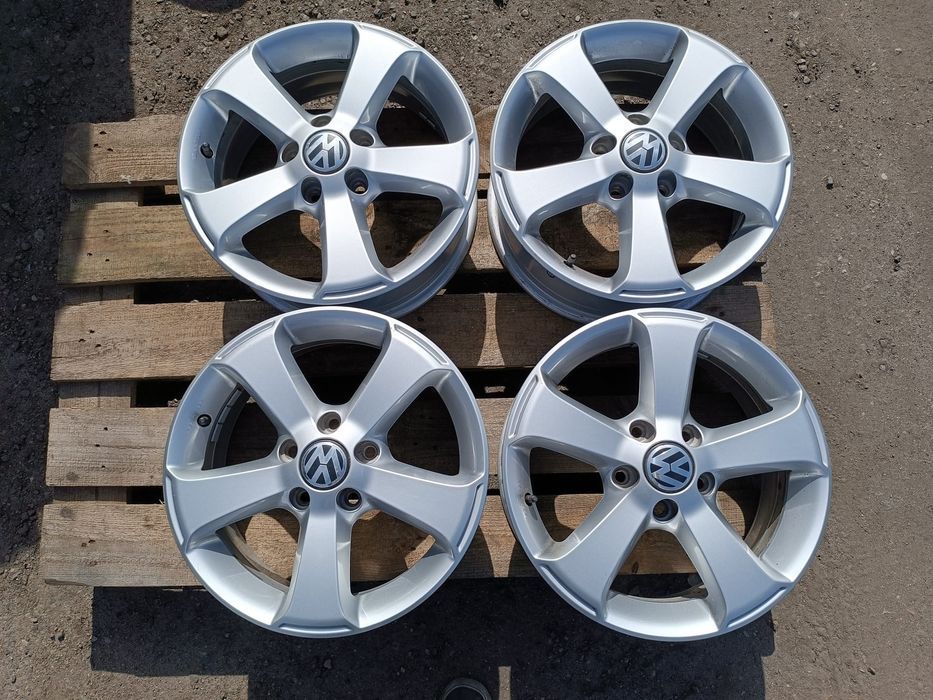 Alufelgi 16 VW Caddy Passat Golf T4 Touran Jetta T-Roc Eos 5x112 ET50