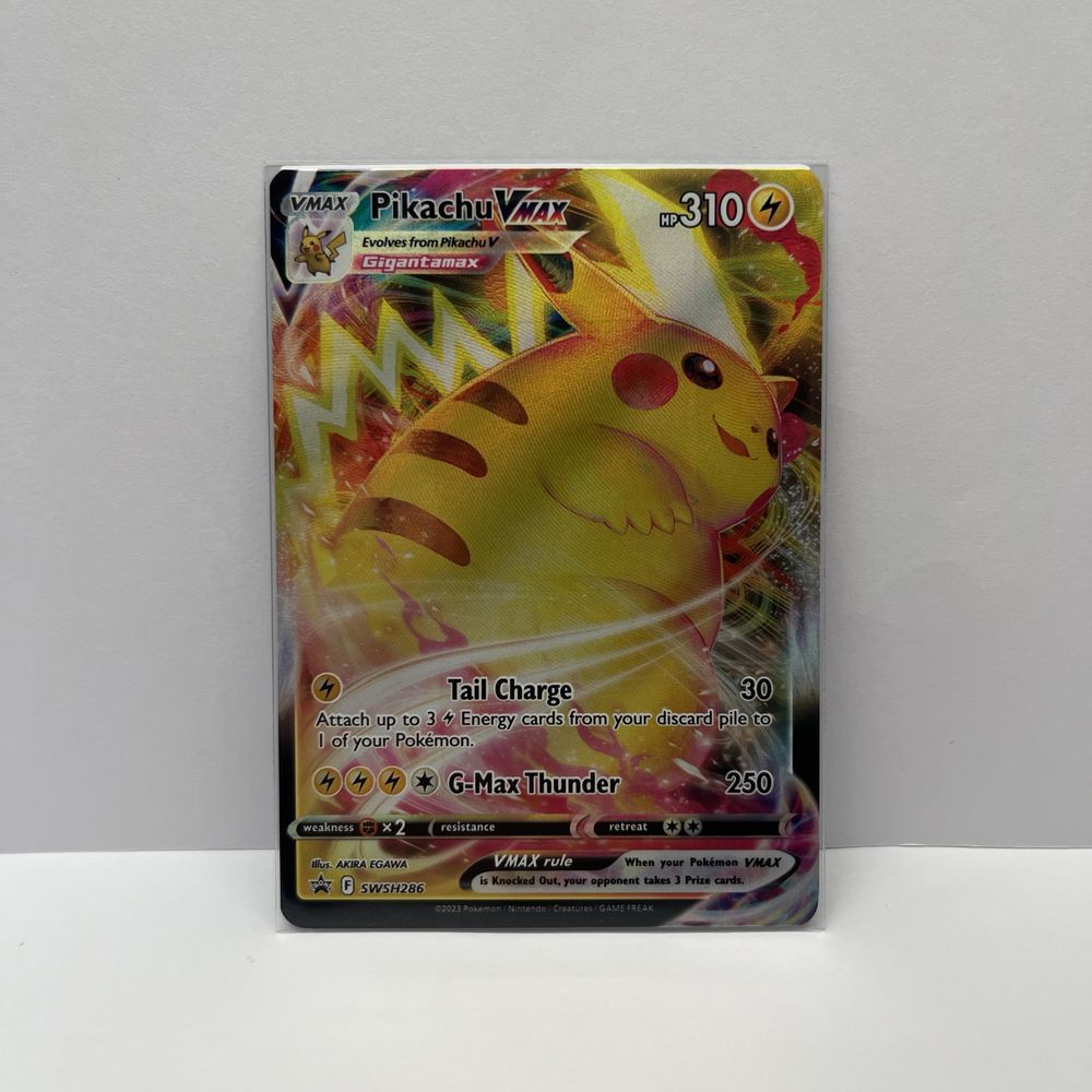 Karty Pokemon TCG Pikachu V + VMAX PROMO