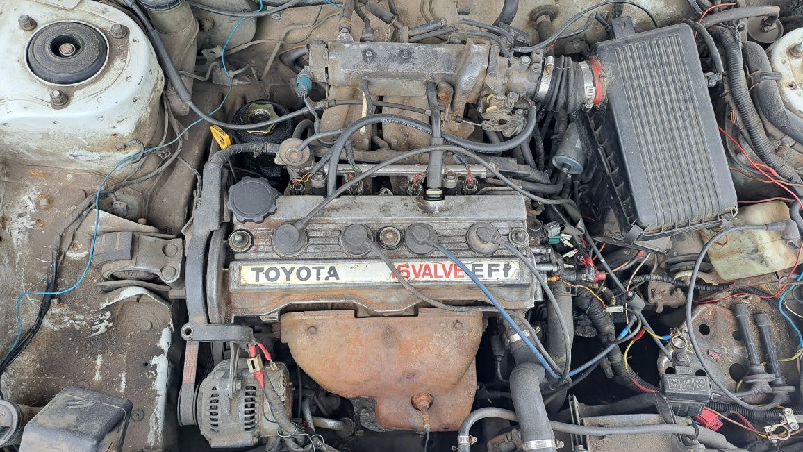 Мотор двигун двигатель тойота 5a-fe 5a-f 1.5 5А toyota carina corolla
