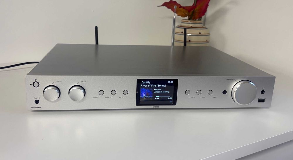 HAMA DIT2105SBTX – zaawansowany tuner/streamer sieciowy