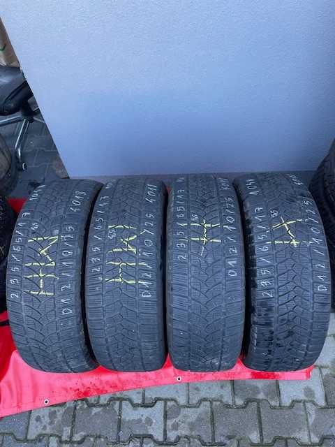 4 opony używane 235/65/17 Firestone Destination-Winter