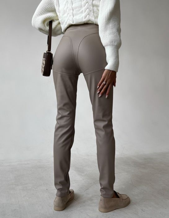 Шкіряні штани лосини Larionoff