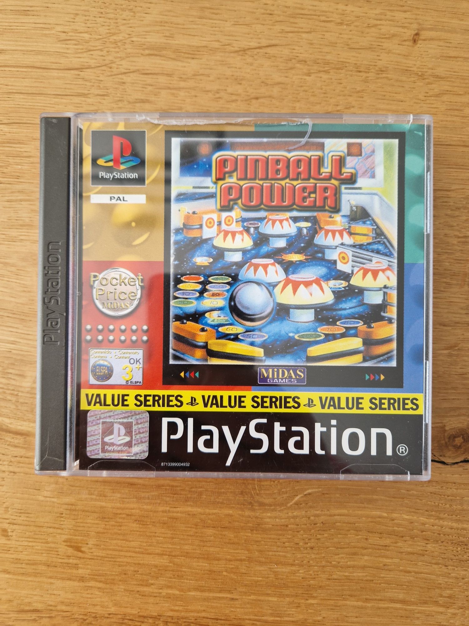 Pinball Power ps1 psx PlayStation