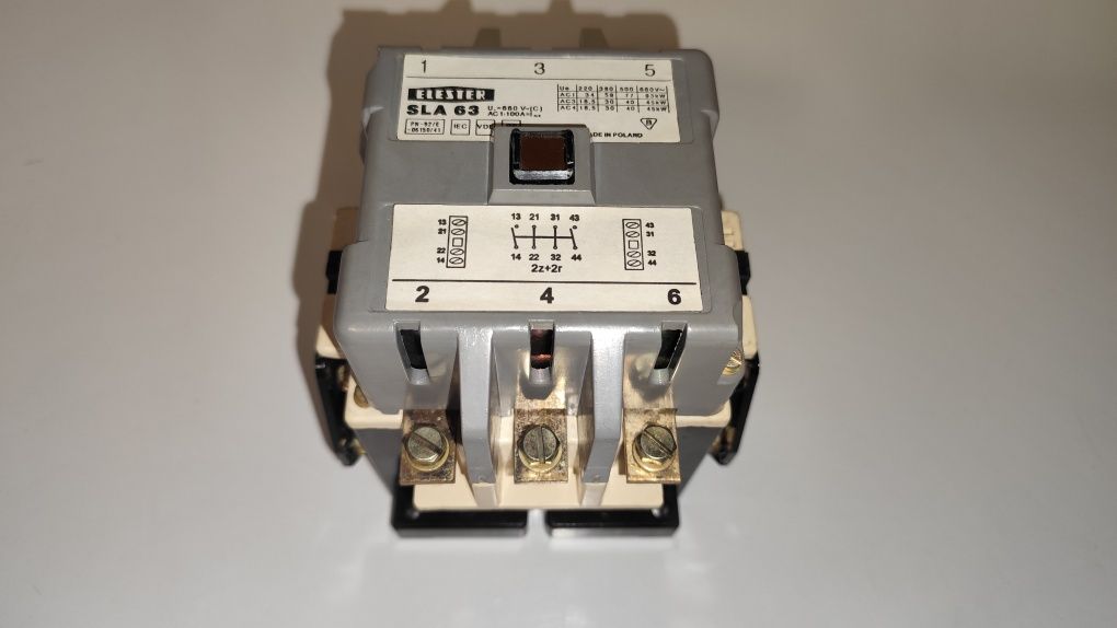 Stycznik Elester SLA 63 100A 220V 230V 50Hz