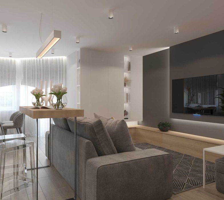 Простора квартира в центрі з панорамним видом на місто!