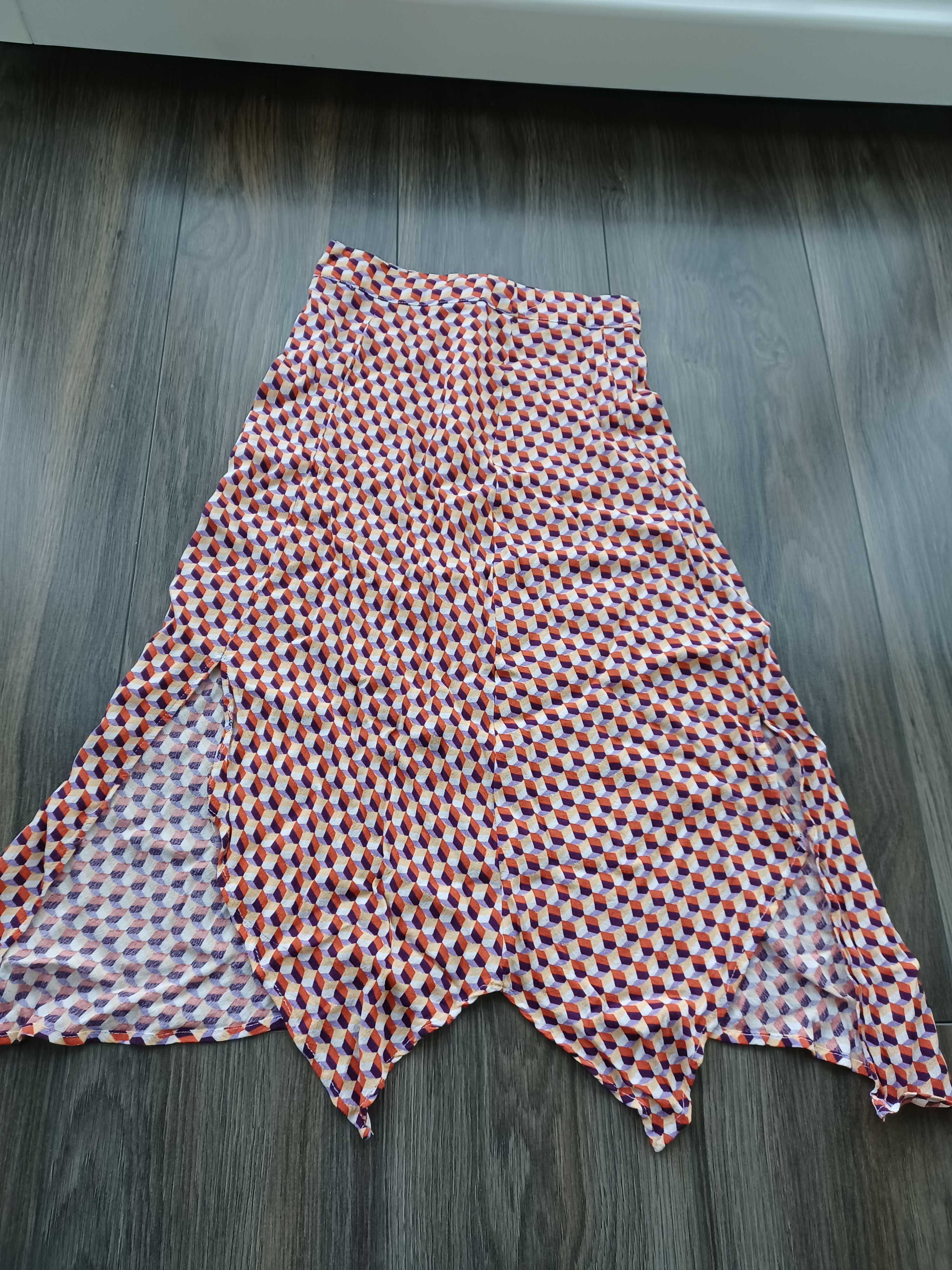 Asymetryczna spódniczka Bershka r.34/XS