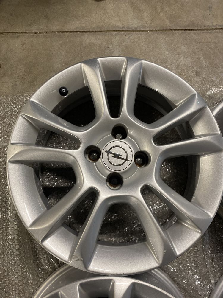 Oryginalne felgi opel 16” 6jx16h2 et40 4x100 corsa astra komplet wysyl