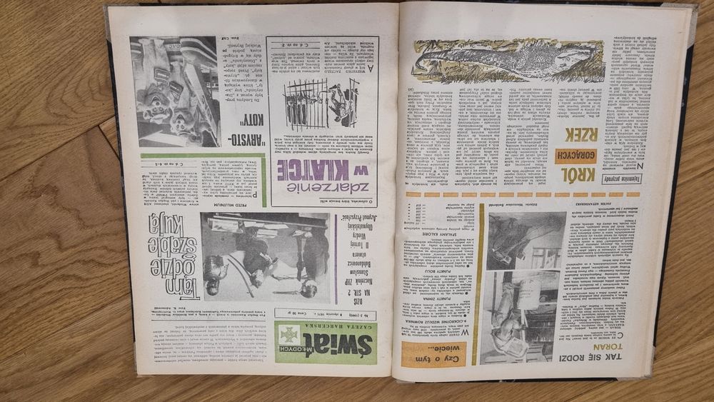 Świat Młodych - zbiór czasopism z 1971 r. (1.01 - 22.06) - 12 zł/szt