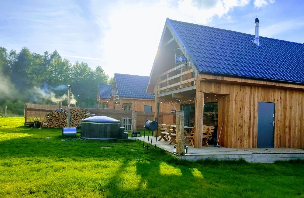 Górskie Kaszuby domki na Kaszubach - Balia, sauna, kominek, całoroczne