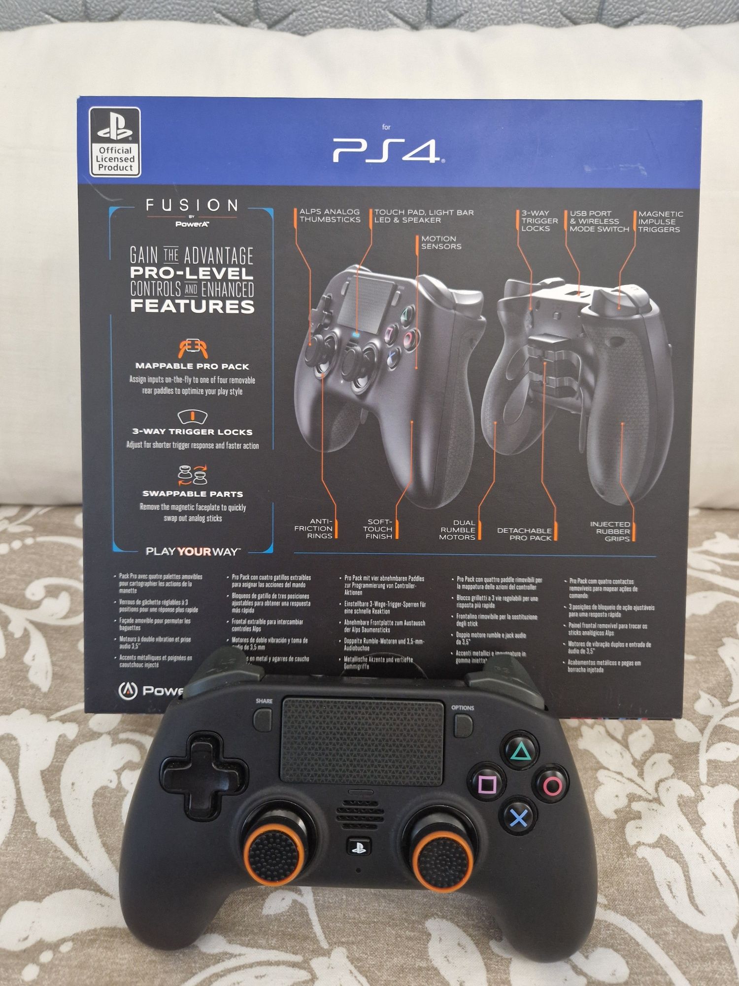 Comando PS4 - PC, Power A Fusion Pro