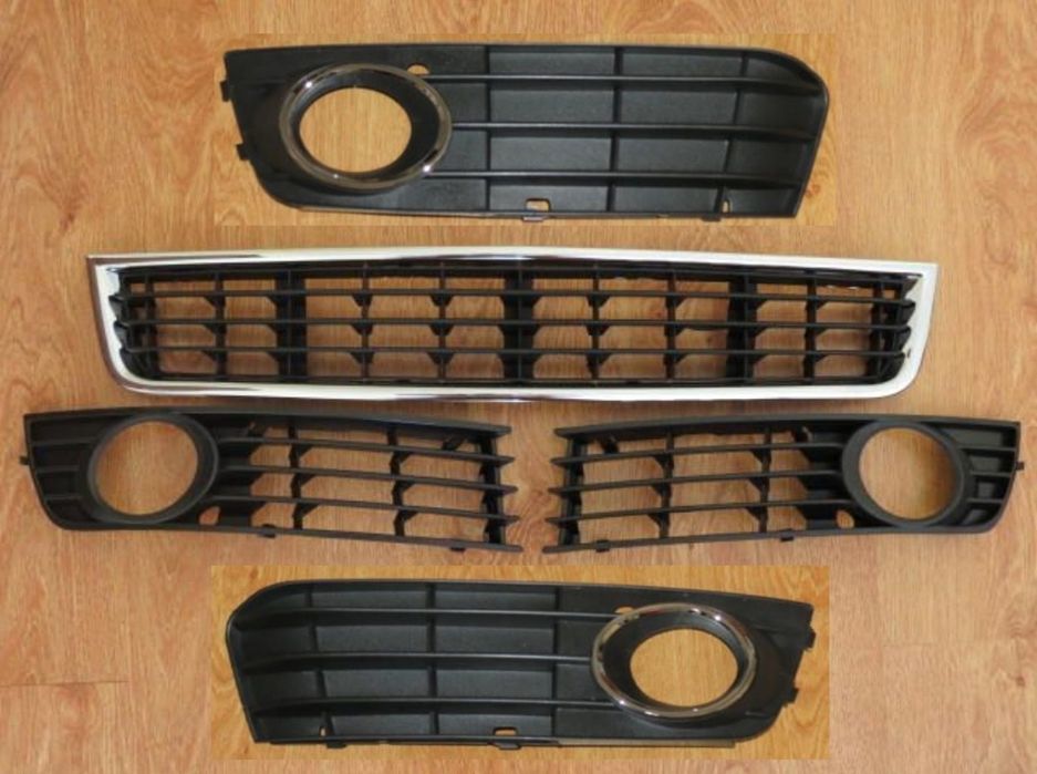 Решетка Решетки в бампер Audi A4 а4 B6 B8 Ауди A8 D3 A6 C5 А6 С6 а6