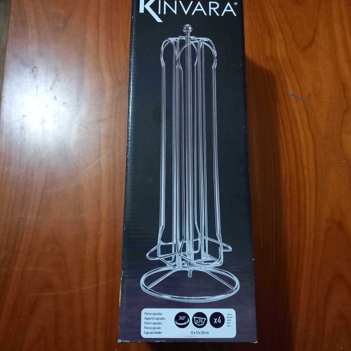 Suporte rotativo para 24 capsulas Nespresso NOVO com 35% de desconto