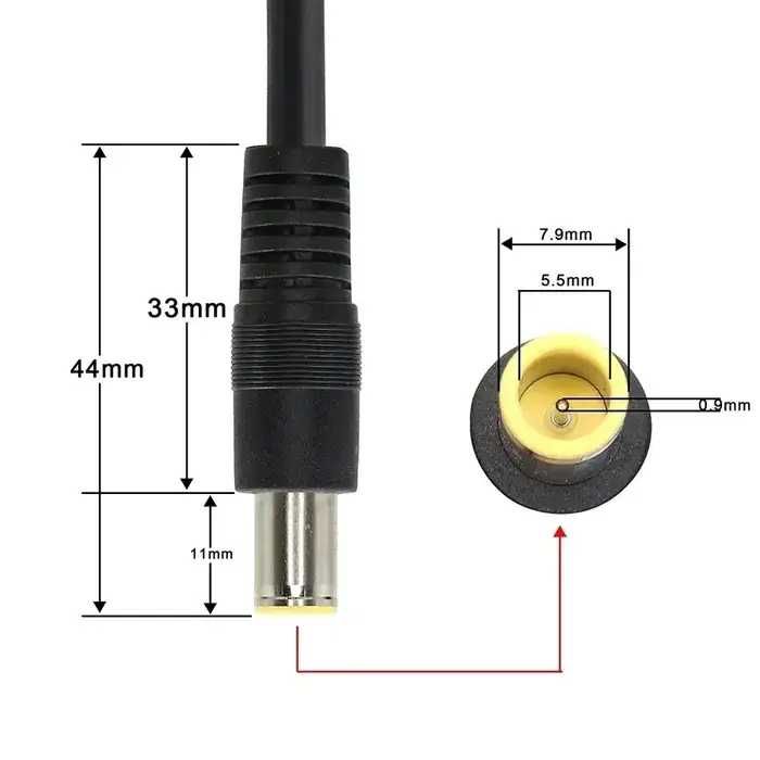 Кабель для заряджання 1,5м 12/24V BLUETTI  DC7909 Jackery Allpower