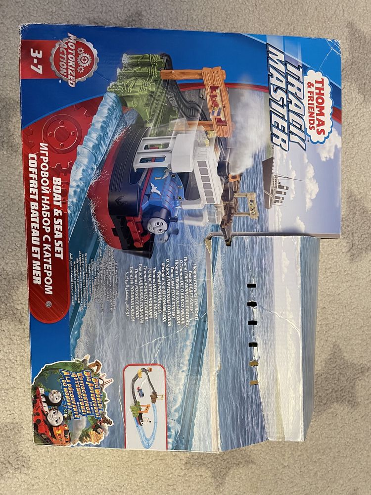 Zestaw Thomas and Friends Track Master Boat and Sea Set.