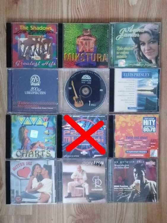 Zestaw 31 x CD z muzyką, wybór lub MIX