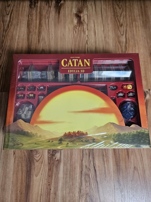 Catan edycja 3d gra planszowa