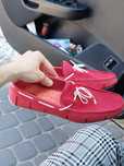 Loafersy swim norweskie rozmiar 47 czerwone