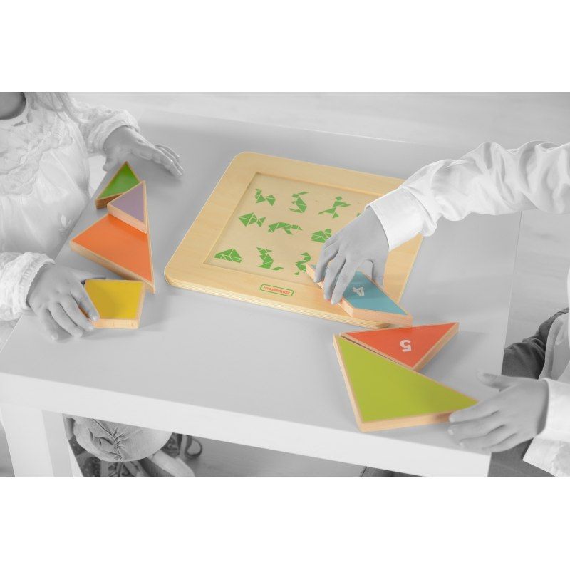 Puzzle Edukacyjne Ukladanka Tangram Liczby Masterkidz Montessori