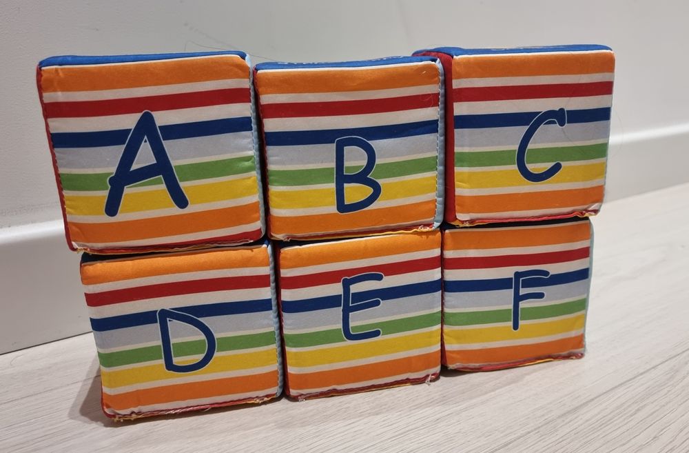 Miękkie klocki edukacyjne Smiki