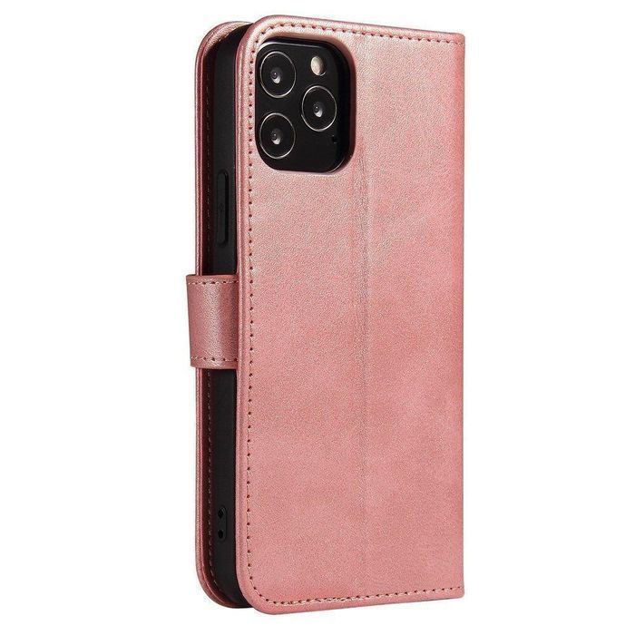 Eleganckie Etui Magnet Case z Klapką do Samsung Galaxy A73, Różowe