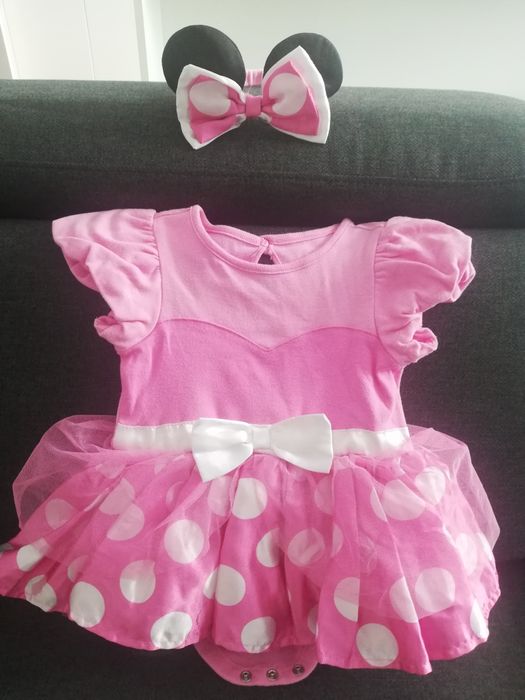 Body de Minnie com tiara