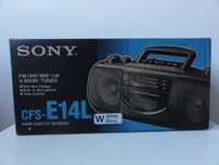 Новый коробка не вскрывалась магнитофон SONY SFS-E14L