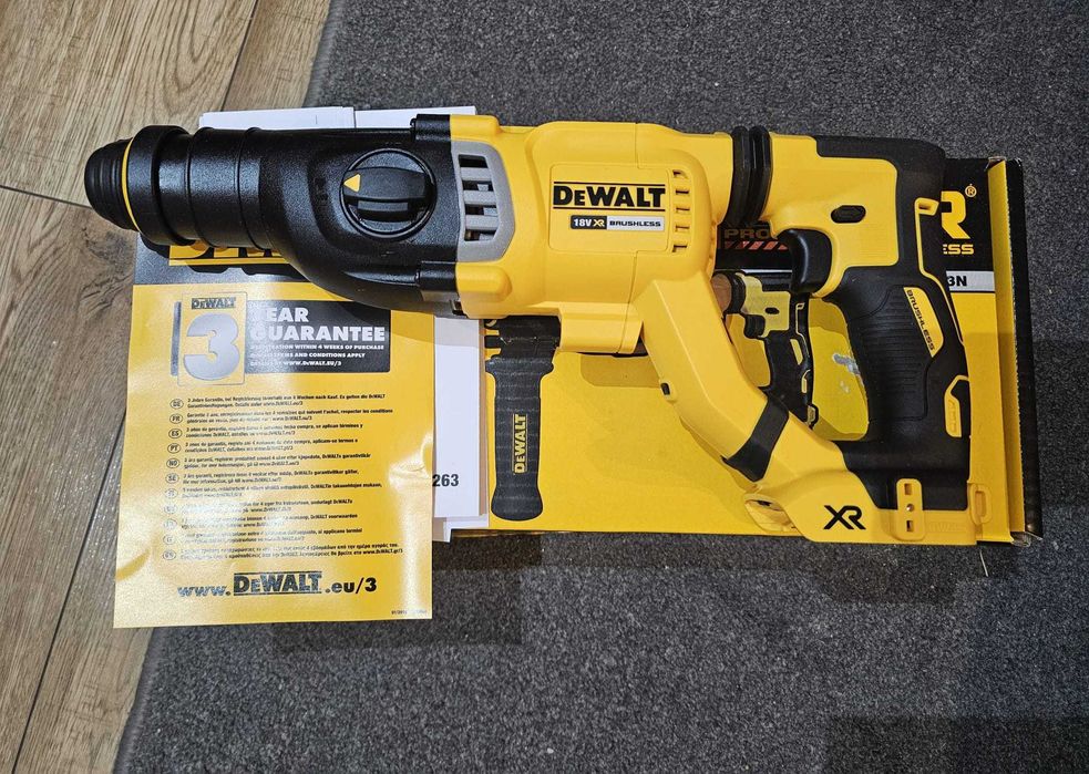 Młotowiertarka DeWalt SDS Plus 1400 W młot udarowy akumulatorowy.