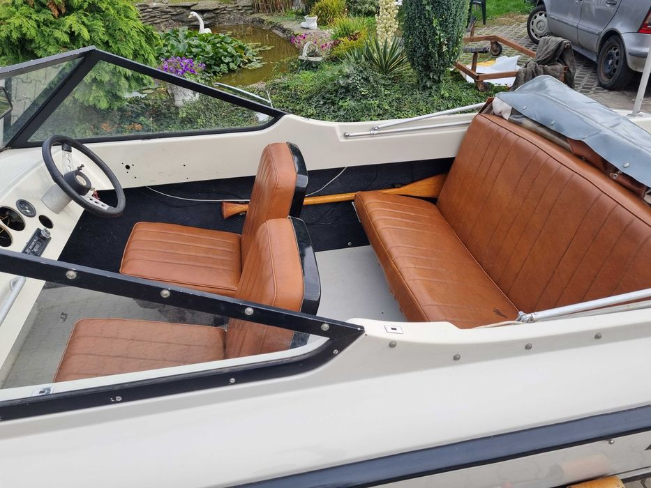 łódź łódka motorowa Merlin II 4,5m super stan