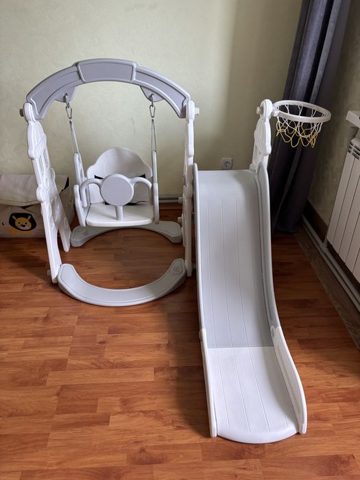 Дитячий ігровий комплекс 3в1 Terrio "Castle" Сірий