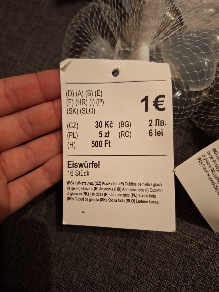 Kostki wielorazowe do lodu 6 opakowań 84 sztuki