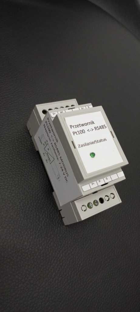 Przetwornik pt100 na RS485 modbus