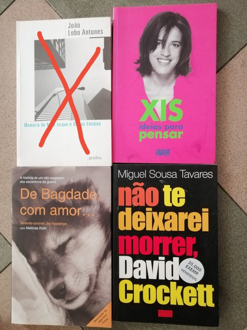 Lote de 3 livros