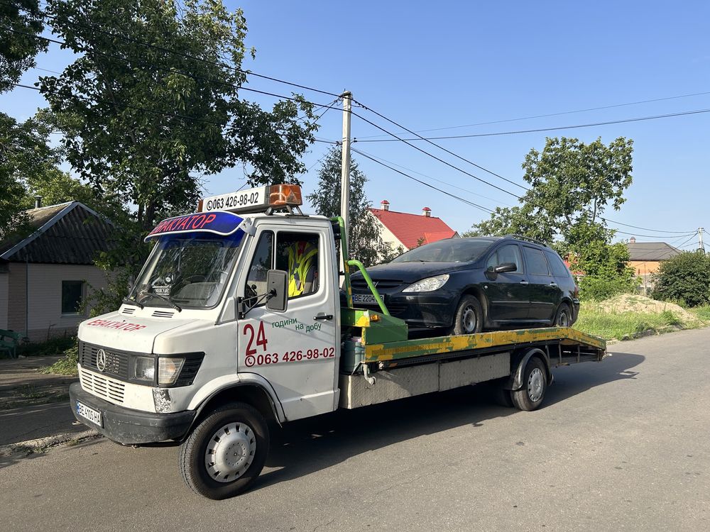 Євакуатор по городу та області. Досвідчений водій.