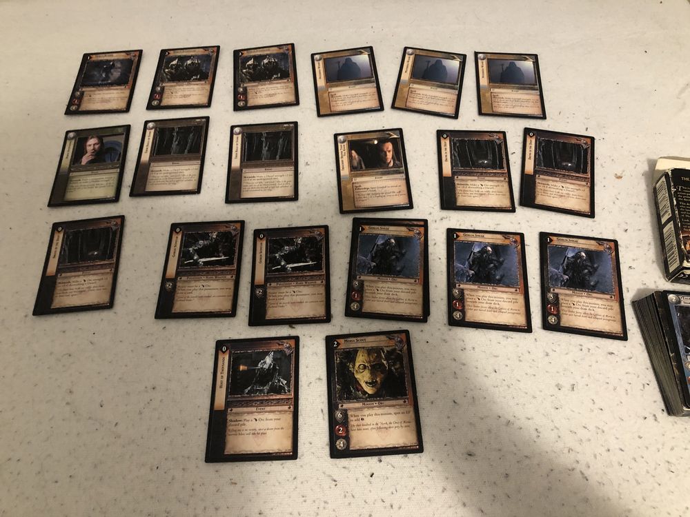 The Lord of the Rings TCG Gandalf Deck + dwie karty dodatkowo