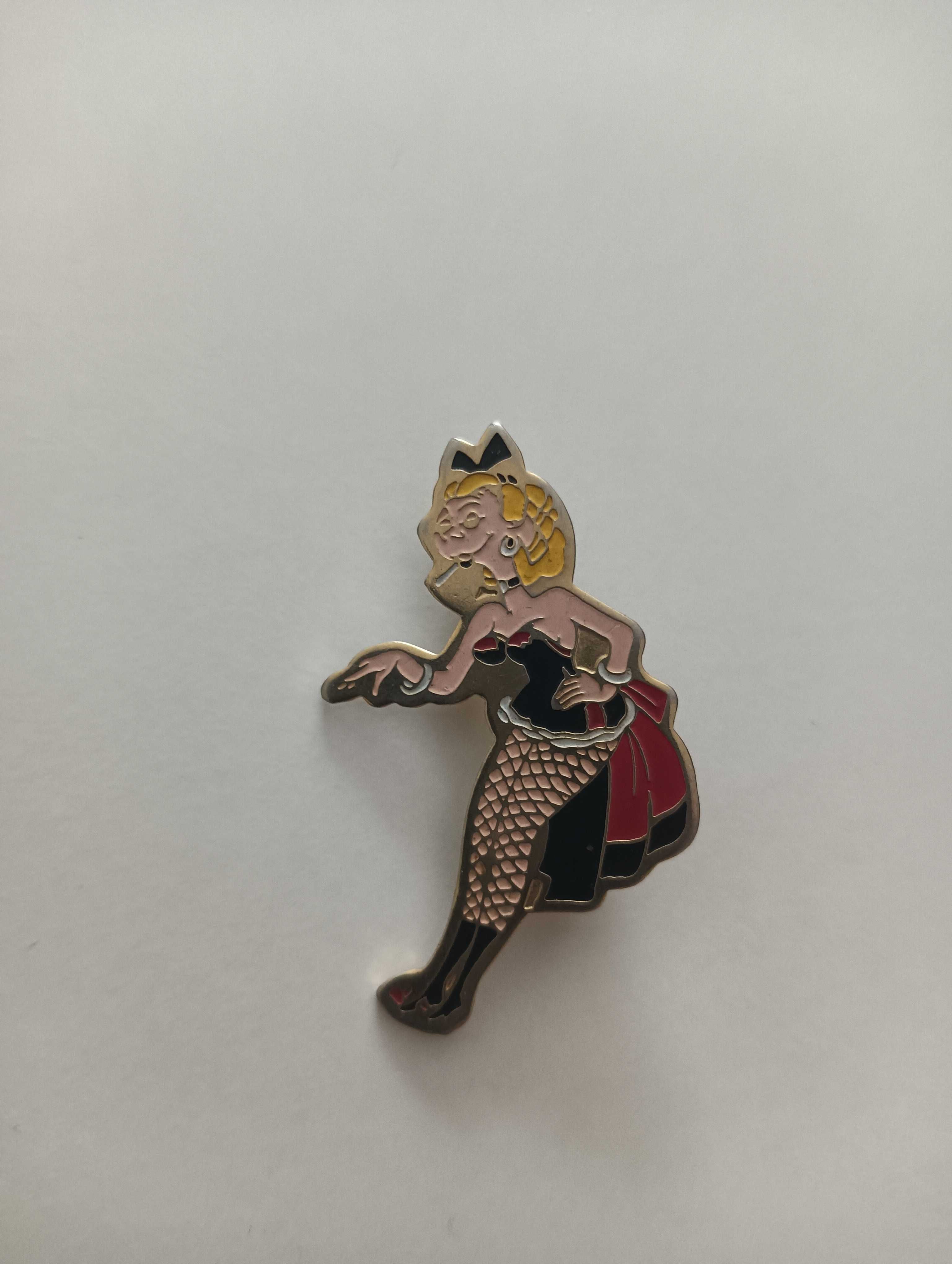 Lucky Luke broszka tancerka kabaretowa – seria EXCALIBUR – Kanada