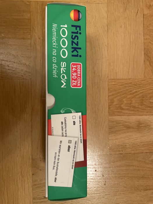 Fiszki, niemiecki, PONS, 1000 słów