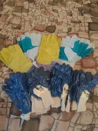 Захисні перчатки комбіновані нітрилові і з нітриловим покриттям
