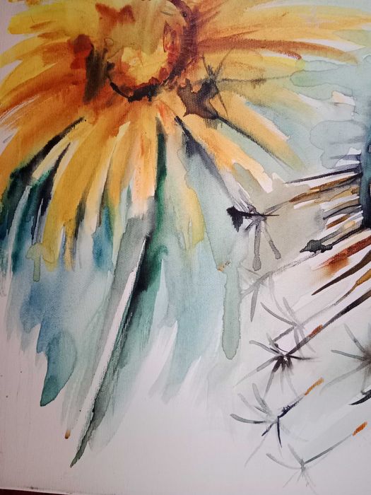 Magia akwareli - dmuchawce