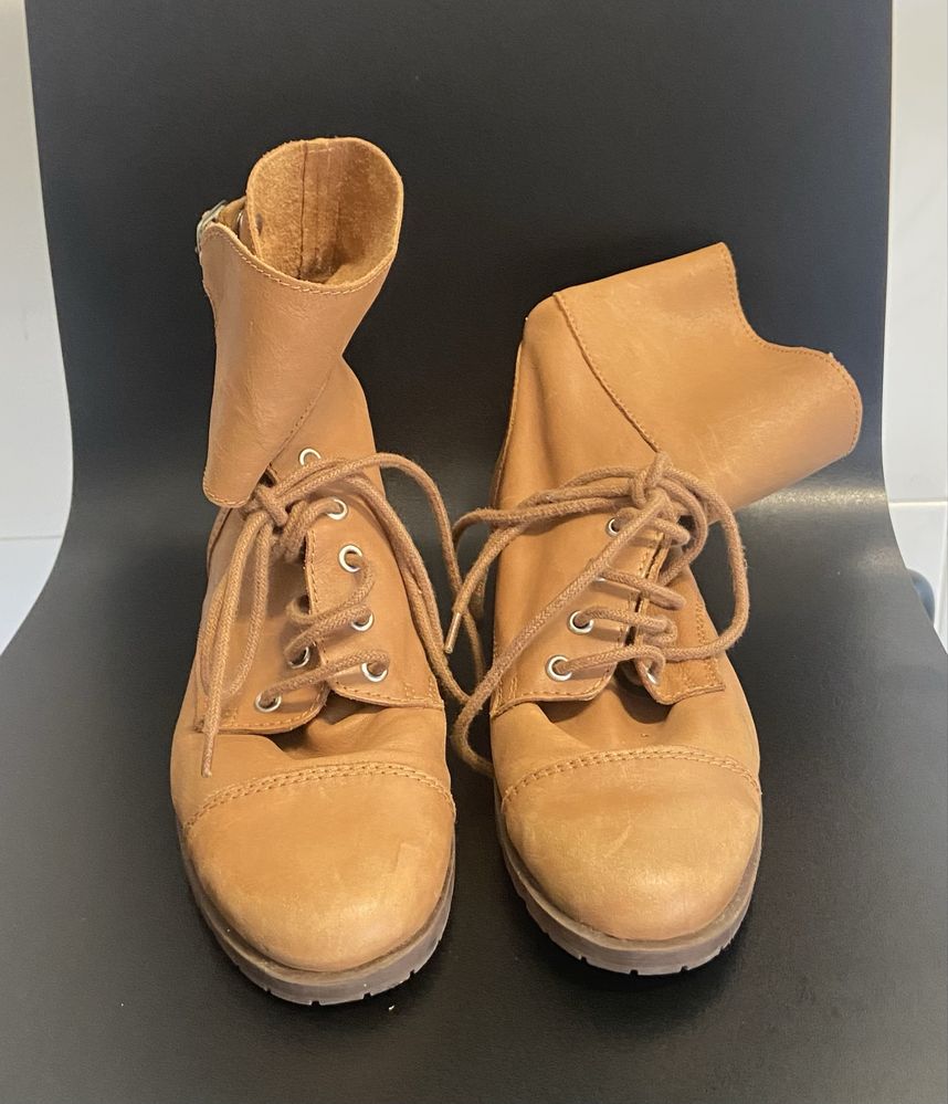 Botas camel Pull & Bear