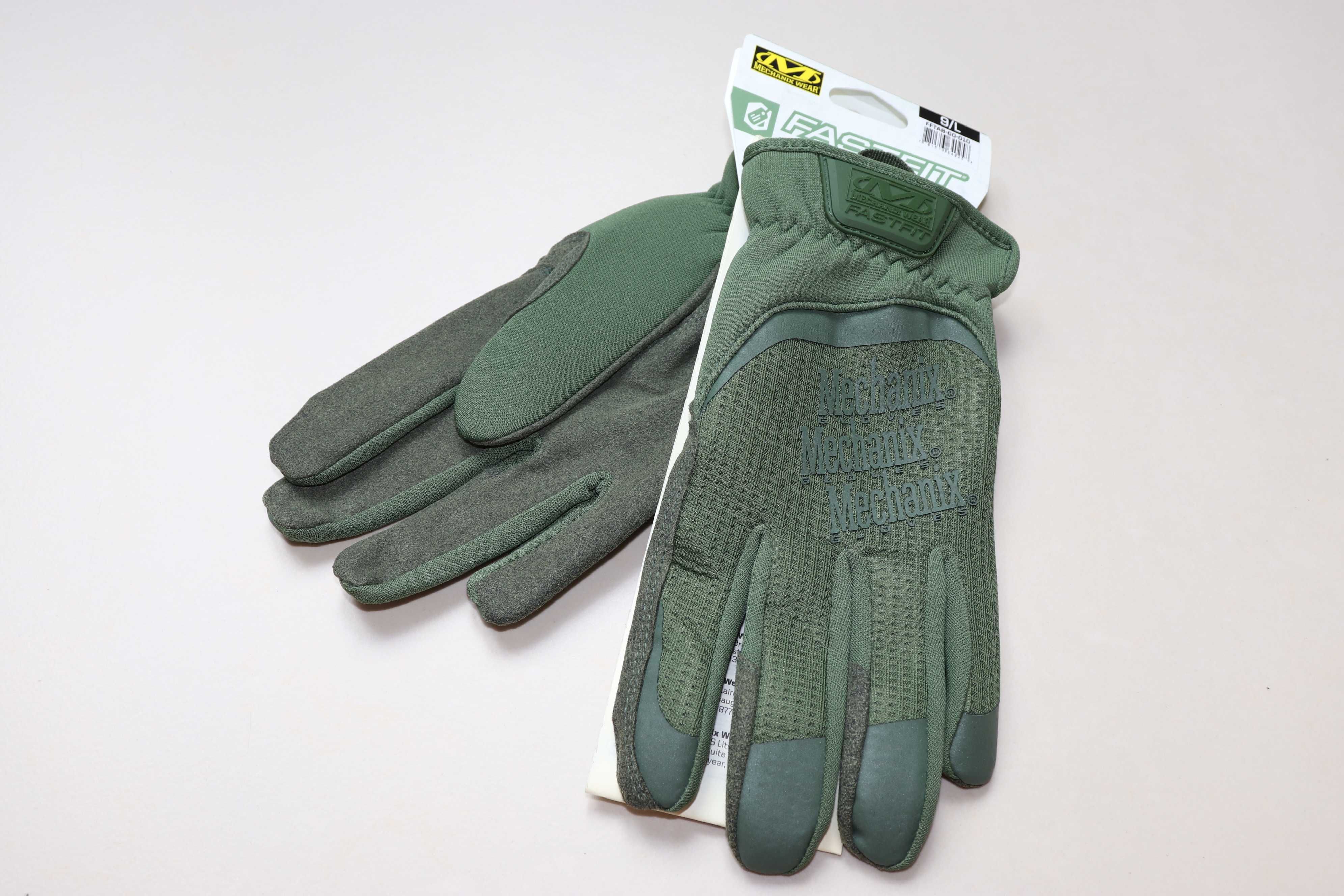Rękawice taktyczne Mechanix Wear FastFit - Olive Drab rozmiar L