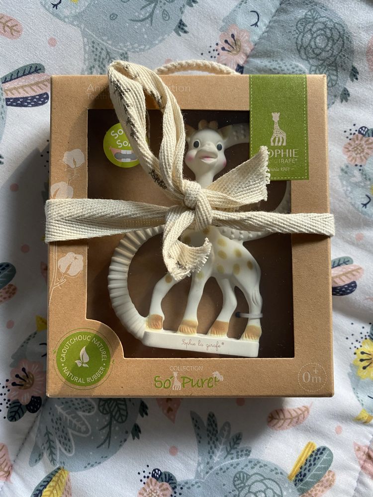 Żyrafa Sophie La Girafe, So Pure, gryzak kauczukowy
