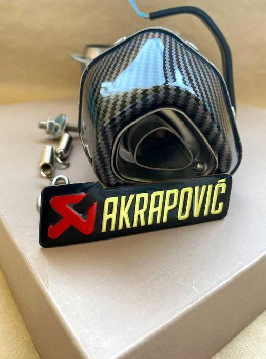 Вихлоп на мопед Акрапович
