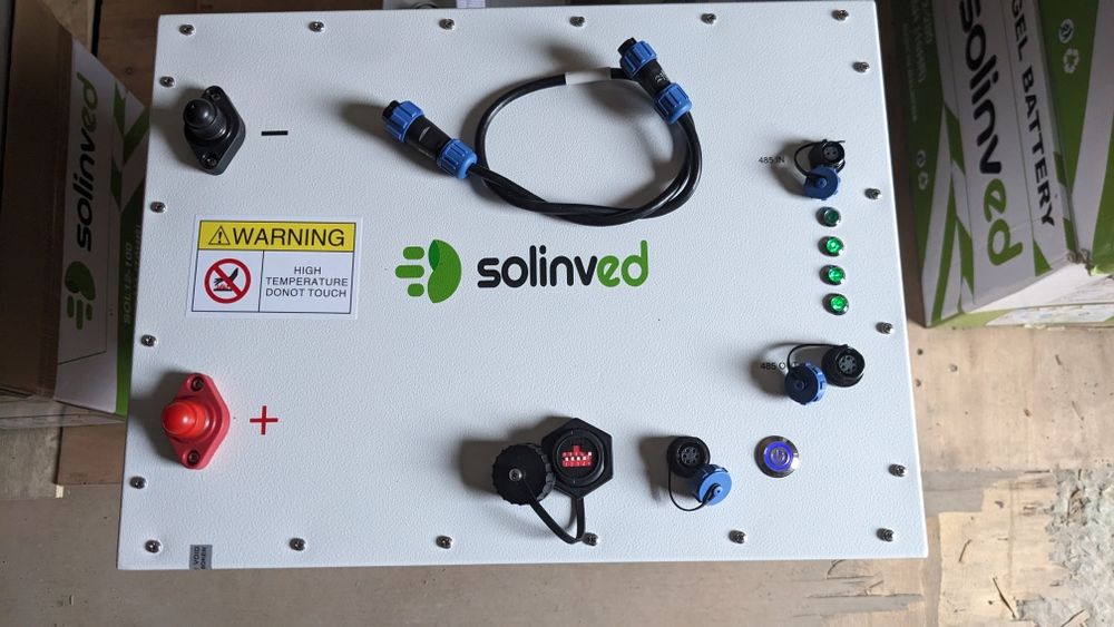 Акумулятори Solinved GEL та LiFePo4