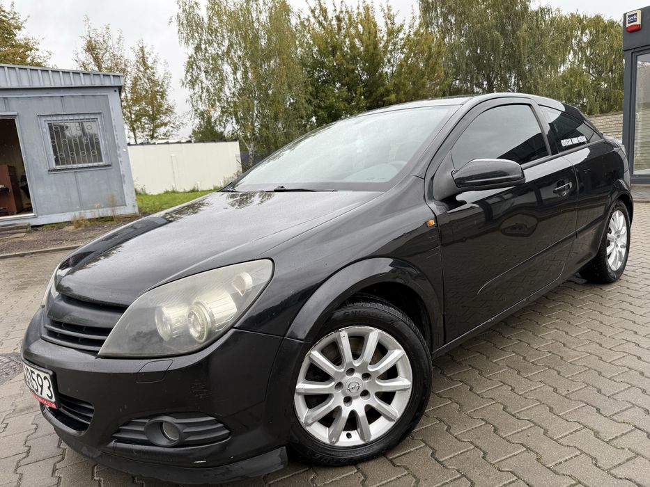 Opel Astra H GTC 1.9 Diesel*Klima Mrozi*Bez Rdzy*Skóry*Do Jazdy*