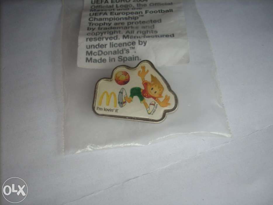 Pin McDonald Euro 2004