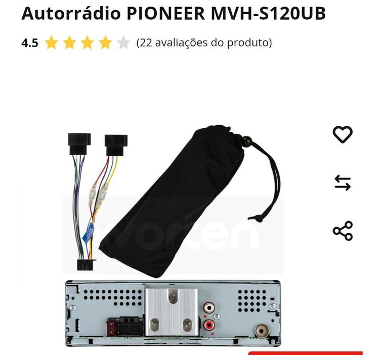 Vendo Rádio pioneer