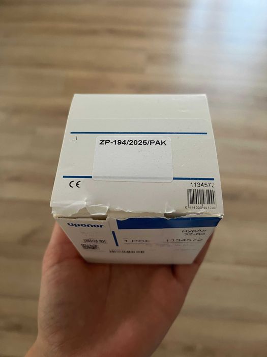 Uponor zawór napowietrzający HYPAIR 32-63