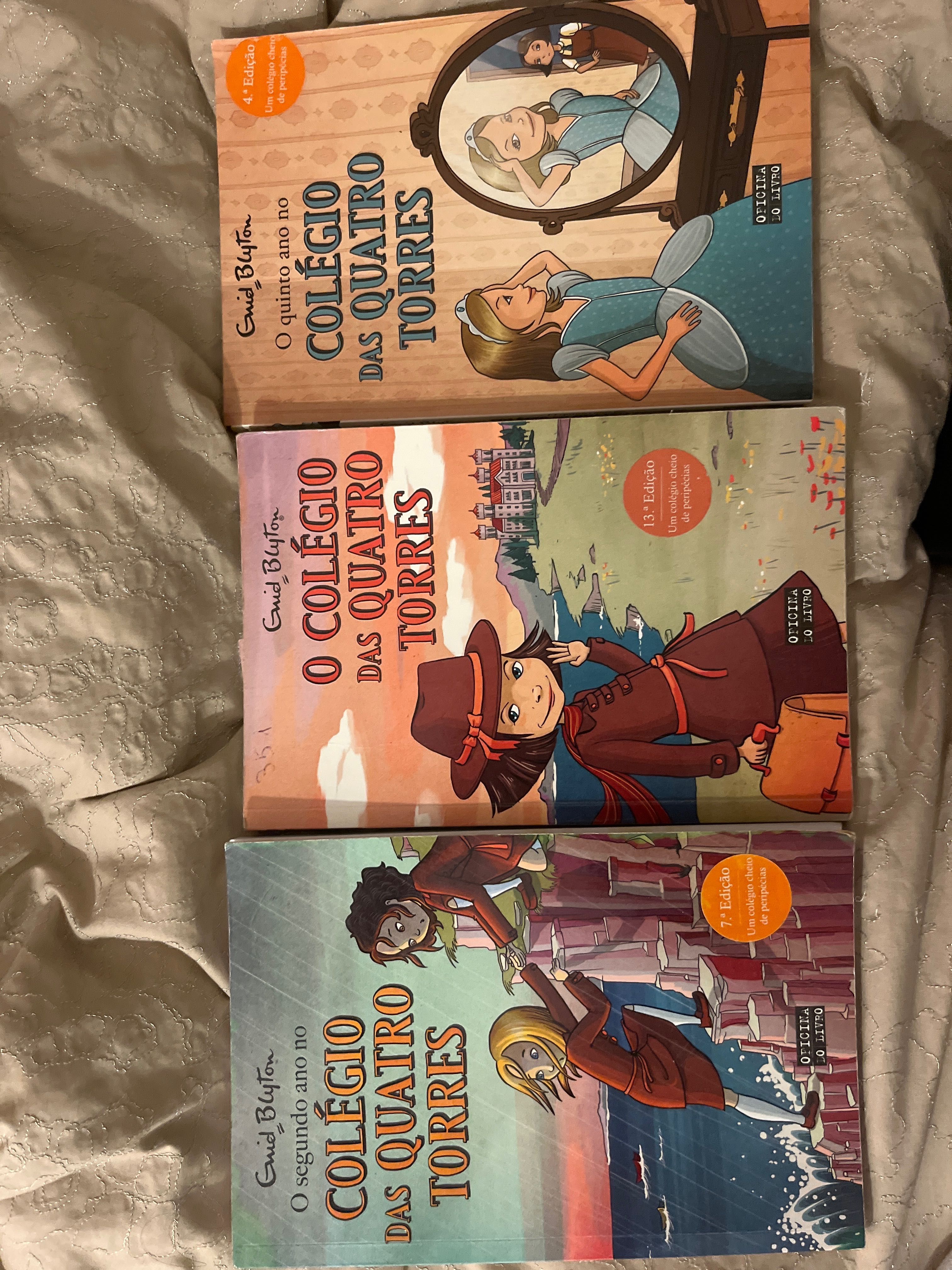 livros “O colégio das quatro Torres”